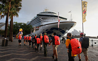 游轮乘客在悉尼下船 澳洲病例激增