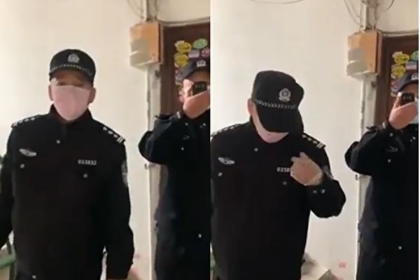 【现场视频】武汉死者家属建群 警察上门骚扰