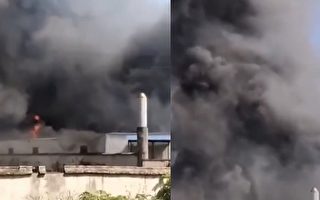 【現場視頻】長沙月湖大市場著火 濃煙滾滾