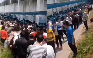 【现场视频】深圳某工厂招工 百余人排长龙