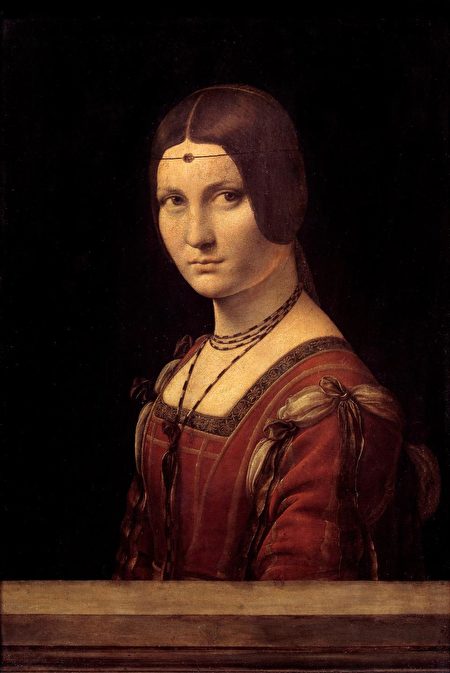 Ritratto di dama, Portrait of a court lady of Milan, wrongly called "La Belle Ferronniere," by Leonardo da Vinci CORBIS VIA GETTY IMAGES