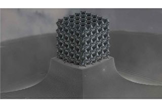 激光三維打印造出碳板晶格材料 比鑽石更堅硬