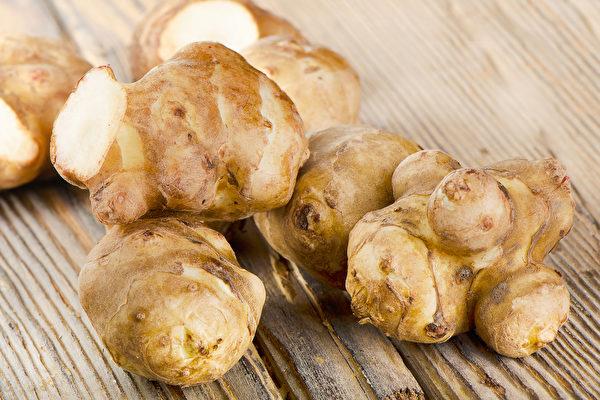 菊芋含有丰富的菊糖，非常适合当作益菌生的食物。(Shutterstock)