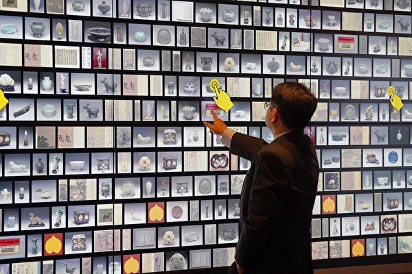台故宫打造新大厅 亚洲最大智能导览墙亮相