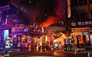 中華路夜市遭縱火  延燒16店3嗆傷送醫