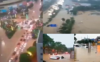 【現場視頻】廣西多地爆發洪澇 街道成河