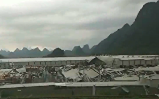 广西贵港一厂房坍塌 2人死亡20余人受伤