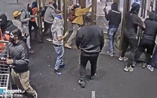 警方公布上周一闯入梅西百货嫌犯视频