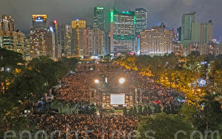 組圖：香港維園紀念六·四珍貴歷史畫面