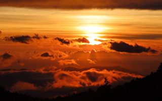 組圖：罕見美景 從阿里山拍雲瀑雲海彩霞滿天