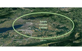 CERN计划建百公里粒子加速器