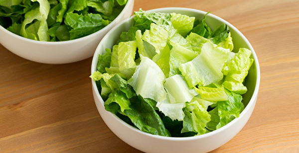 生菜是中西医都推崇的减肥食物，能清热解毒、瘦身养胃。(Shutterstock)