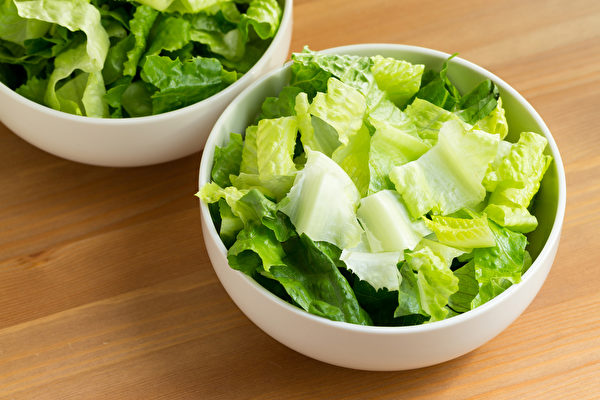 生菜是中西医都推崇的减肥食物，能清热解毒、瘦身养胃。(Shutterstock)