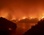 加州大火持续肆虐 川普宣布重大灾害
