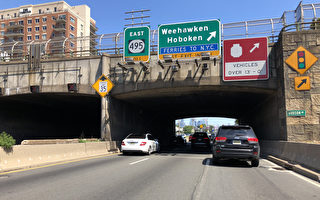 林肯隧道前 495公路高架橋重建工程已近尾聲