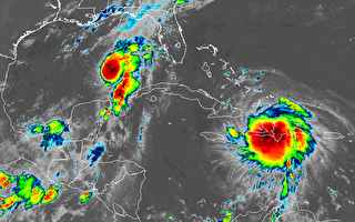 颶風「馬可」和熱帶風暴「勞拉」逼近美南