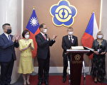 捷克議長相挺 用中文說「我是台灣人」