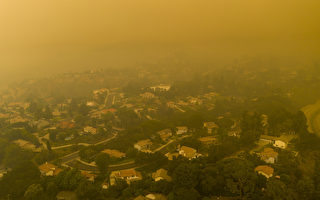 加州野火煙塵飄至東岸 甚至歐洲