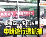 【一線採訪視頻版】北京數十位訪民申請遊行被抓
