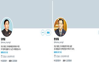 罕见 韩媒发现2朝鲜高官设立个人推特账号
