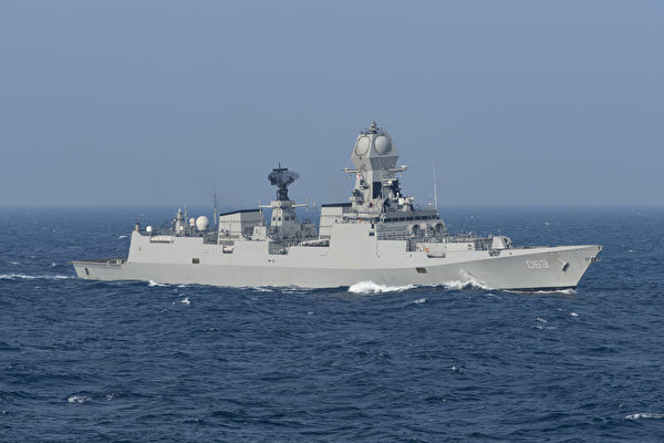印度的加爾各答級（Kolkata class）驅逐艦。（美國海軍）