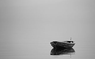 海上孤舟。（Pixabay）