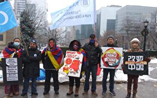 国际人权日 加拿大四团体绝食3天抗议中共暴政
