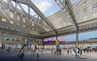 美铁莫尼汉车站大厅将于元旦开放