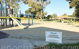 加州放寬一項居家令限制 兒童遊樂區重開