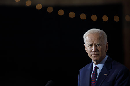 图为美国当选总统乔·拜登（Joe Biden）。（Tom Brenner/Getty Images）