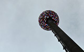 紐約時代廣場降球儀式 在外太空上演