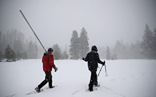 圣塔克鲁兹山解除撤离令 内华达山续发暴风雪警报