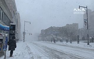 紐約2021首場暴風雪 交通大癱瘓