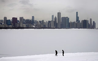 【组图】芝加哥遇酷寒 美南数年来天气最冷