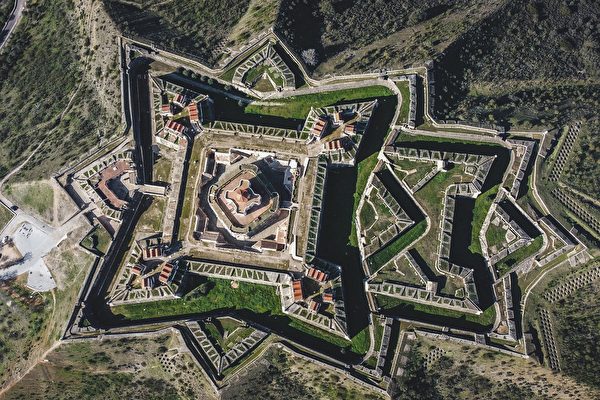 葡萄牙具有特色的星形城堡 易守难攻