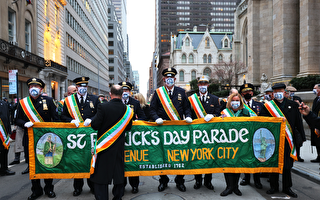 爱尔兰节日游行重返纽约大街