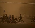 10年最严重沙尘暴袭中国 北京漫天黄沙