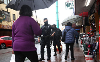 旧金山警方加强亚裔社区的巡逻