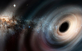 星系中心超级黑洞发生奇特位移