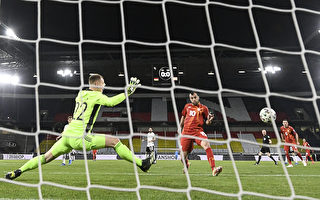 組圖：世界盃歐洲預賽 北馬其頓2:1擊敗德國