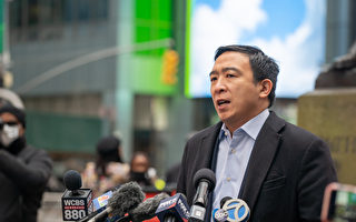 纽约市长参选人杨安泽因肾结石送急诊 已出院休养
