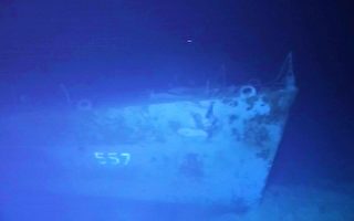 沉睡海底近6500米 美軍二戰驅逐艦現蹤