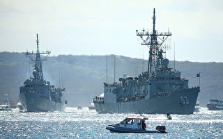 澳洲兩艘軍艦參加美日印與法國聯合軍演