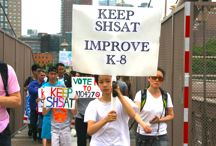 反对取消SHSAT  纽约中华公所致信市教育总监