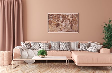 Modern,Interior,Of,Living,Room,With,Peach,Corner,Sofa,,Coffee,Shutterstock,客廳