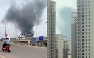 北京連續兩天出現火災 通州施工工地起火