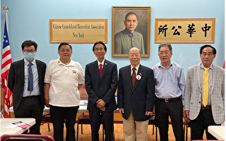 市議會第20選區參選人尹導拜訪中華公所