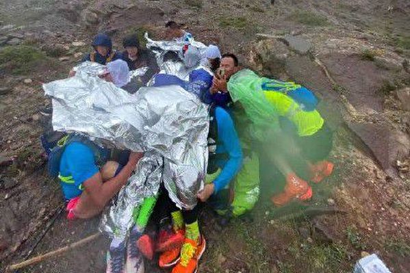 甘肅山地馬拉松已21人遇難 現場照片曝光