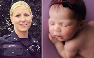 9天大嬰兒停止呼吸 賓州警察救了一命