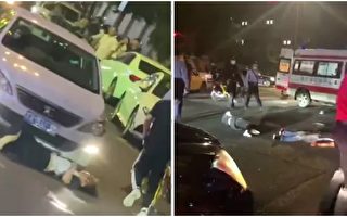 南京爆恶性事件 男子车碾前妻 刀捅路人